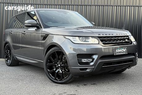 Grey 2016 Land Rover Range Rover Sport SUV TDV6 SE 4X4