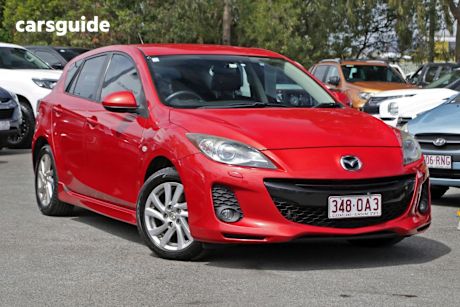Red 2011 Mazda Mazda3 Hatch SP20 SKYACTIV F