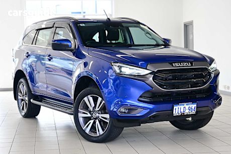 Blue 2023 Isuzu MU-X SUV LS-T 4X4
