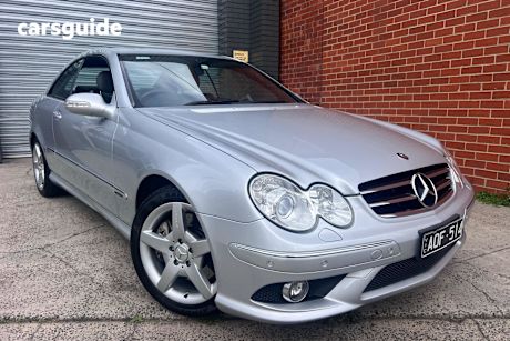 Silver 2009 Mercedes-Benz 280 Coupe AVANTGARDE C209 07 UPGRADE