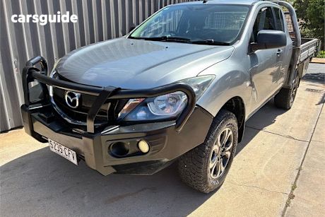 Grey 2017 Mazda BT-50 Ute Tray XT 4X4