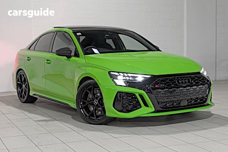 Green 2023 Audi RS3 Sedan 2.5 Tfsi S Tronic