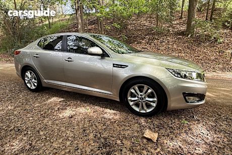Silver 2012 Kia Optima Sedan SI F
