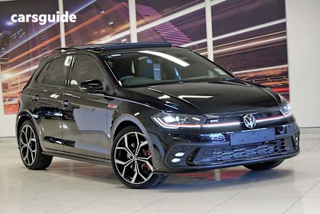 Black 2025 Volkswagen Polo Hatch GTI F