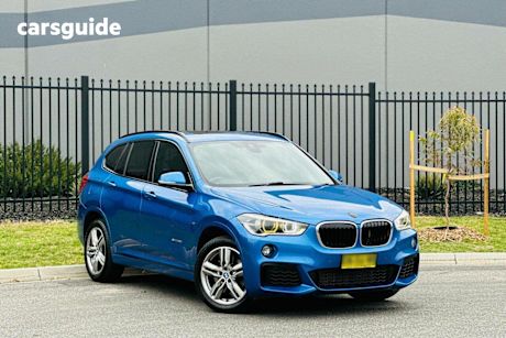 Blue 2017 BMW X1 SUV SDRIVE20I F