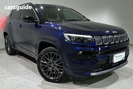 Blue 2023 Jeep Compass SUV S-LIMITED 4X4