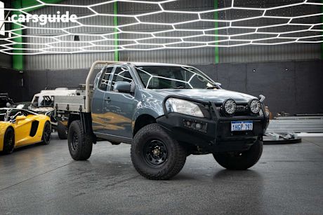 Grey 2012 Isuzu D-MAX Ute Tray SX 4X4