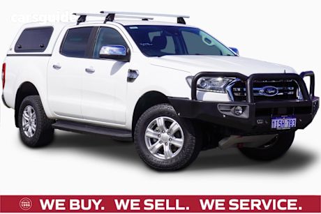White 2019 Ford Ranger Ute Tray XLT 4X4
