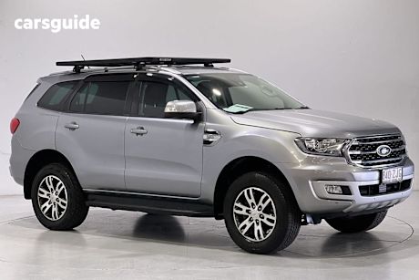 Silver 2019 Ford Everest SUV TREND 4X4