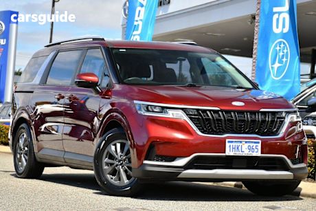 Red 2021 Kia Carnival SUV S F
