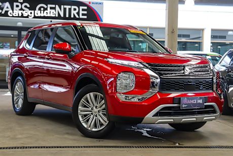 Red 2024 Mitsubishi Outlander SUV LS F