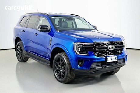 Blue 2023 Ford Everest Wagon Sport (4X4)
