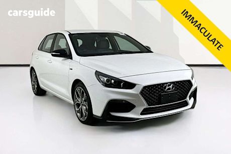 White 2023 Hyundai I30 Hatchback N Line