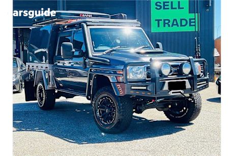 Grey 2018 Toyota Landcruiser Ute Tray GXL 4X4