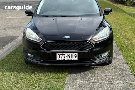 Black 2017 Ford Focus Hatchback Trend
