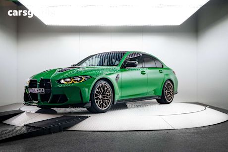 Green 2023 BMW M3 Sedan CS 4X4