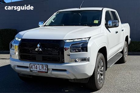 White 2024 Mitsubishi Triton Double Cab Pick Up Gls (4X4)