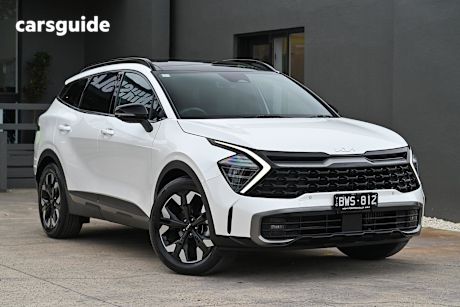 White 2022 Kia Sportage SUV GT-LINE 4WD