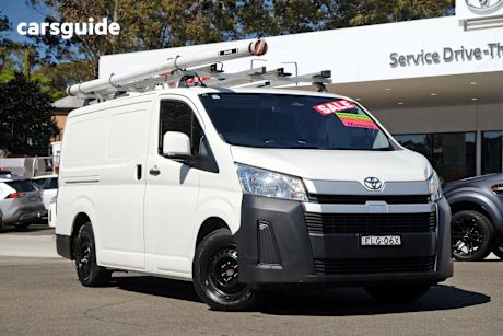 White 2020 Toyota HiAce Commercial R