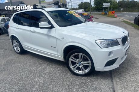 White 2013 BMW X3 SUV XDRIVE20D 4X4