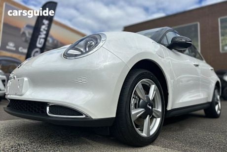 White 2025 GWM ORA Hatchback Extended Range