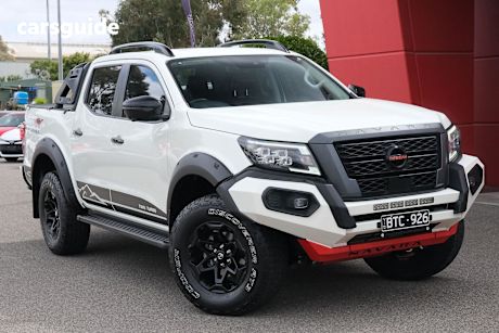 White 2021 Nissan Navara Ute Tray PRO-4X WARRIOR 4X4