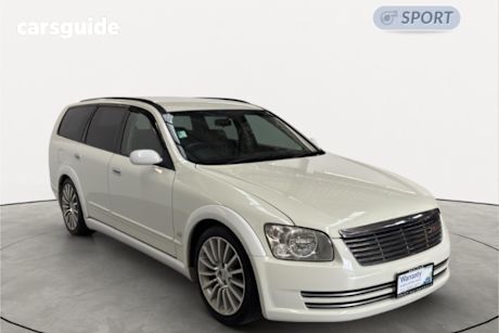 White 2004 Nissan Stagea SUV AXIS 350S
