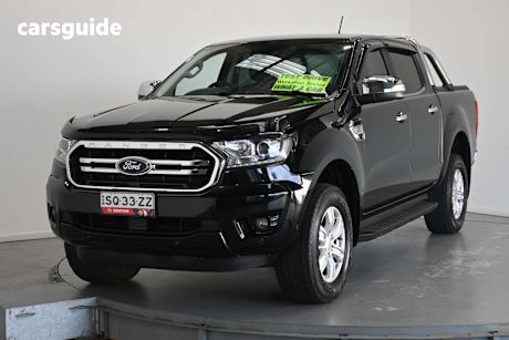 Black 2018 Ford Ranger Dual Cab Utility Xlt 3.2 (4X4)