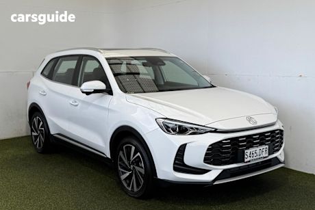 White 2024 MG ZS SUV ESSENCE HYBRID+ F