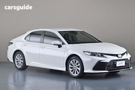 White 2022 Toyota Camry Sedan Ascent Hybrid
