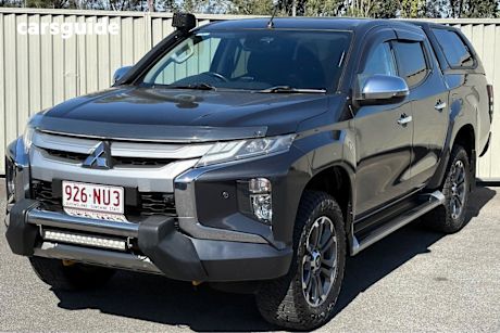 Grey 2018 Mitsubishi Triton Dual Cab Utility Gls (4X4)
