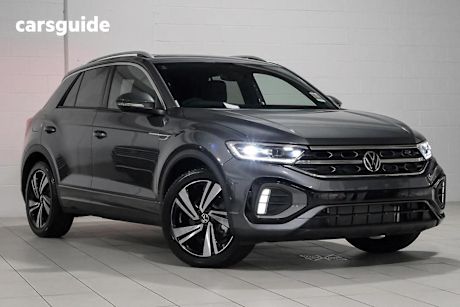 Grey 2024 Volkswagen T-ROC SUV 140TSI R-LINE 4WD