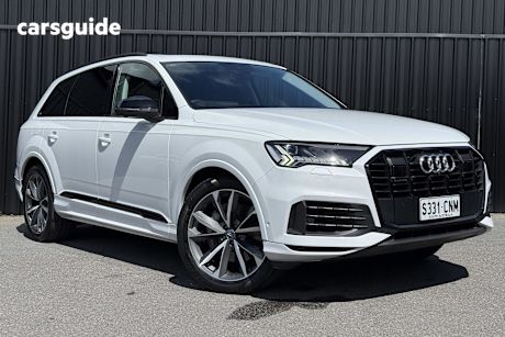 White 2020 Audi Q7 SUV 50 TDI 4WD