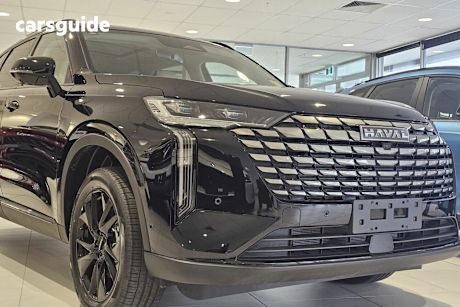Black 2025 GWM Haval H6 Wagon Ultra Hybrid