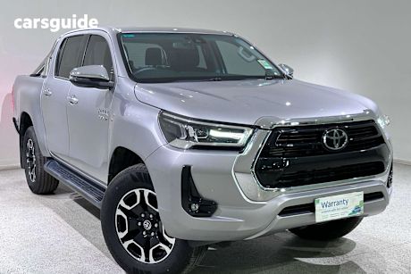 Silver 2021 Toyota Hilux Ute Tray SR5 4X4