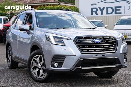 Silver 2024 Subaru Forester SUV 2.5I 4WD