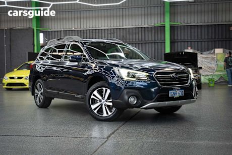 Blue 2018 Subaru Outback SUV 2.5I 4WD
