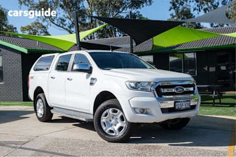 White 2016 Ford Ranger Dual Cab Utility Xlt 3.2 (4X4)
