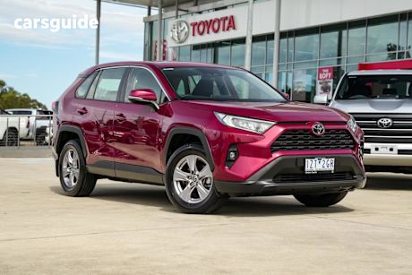 Red 2024 Toyota RAV4 Wagon Gx (2Wd)