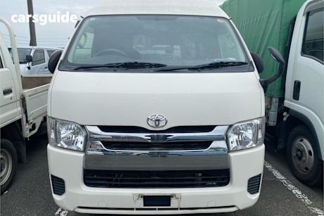 White 2019 Toyota HiAce Commercial VAN DX, VAN CAMPERVAN