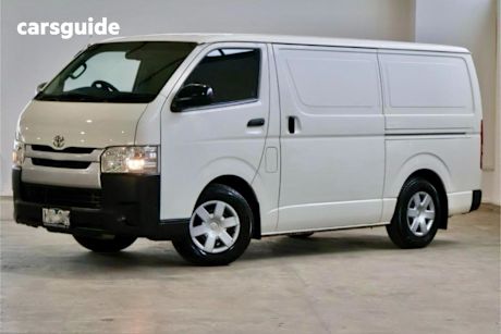 White 2014 Toyota HiAce Commercial R