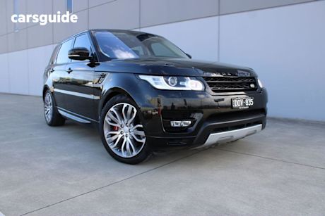 Black 2016 Land Rover Range Rover Sport Wagon 3.0 Sdv6 Hse Dynamic