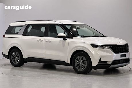 White 2022 Kia Carnival SUV S F