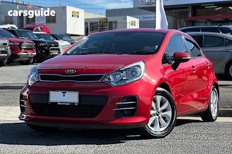 Red 2014 Kia RIO Hatch S-PREMIUM F