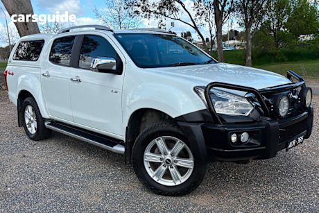 White 2018 Isuzu D-MAX Ute Tray LS-T 4X4