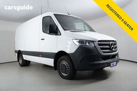 White 2023 Mercedes-Benz Sprinter Van 519Cdi Vs30 Mwb Rwd (5.0T)