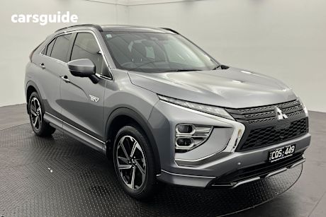 Grey 2022 Mitsubishi Eclipse Cross SUV PHEV EXCEED 4X4