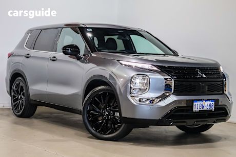 Grey 2023 Mitsubishi Outlander SUV LS BLACK EDITION F
