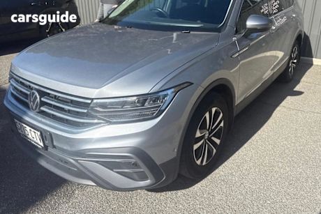Silver 2022 Volkswagen Tiguan SUV 162TSI ADVENTURE ALLSPACE 4WD