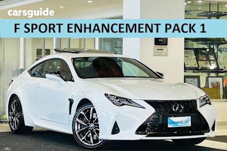 White 2019 Lexus RC Coupe RC350 F SPORT R